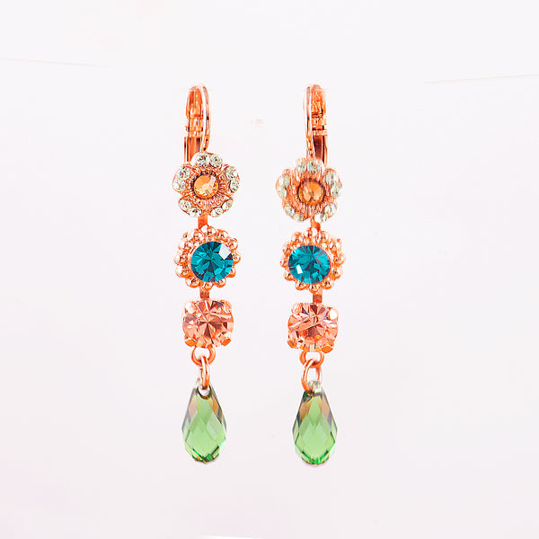 Mariana Fancy Multi coloured drop earrings